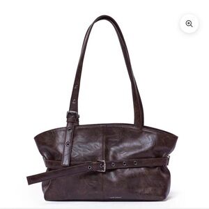 Samo Ondoh Moca Le Belt Vegan Leather Bag Medium Size EUC with Bag and Dust Bag